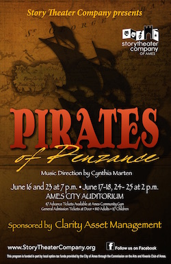 Pirates of Penzance poster